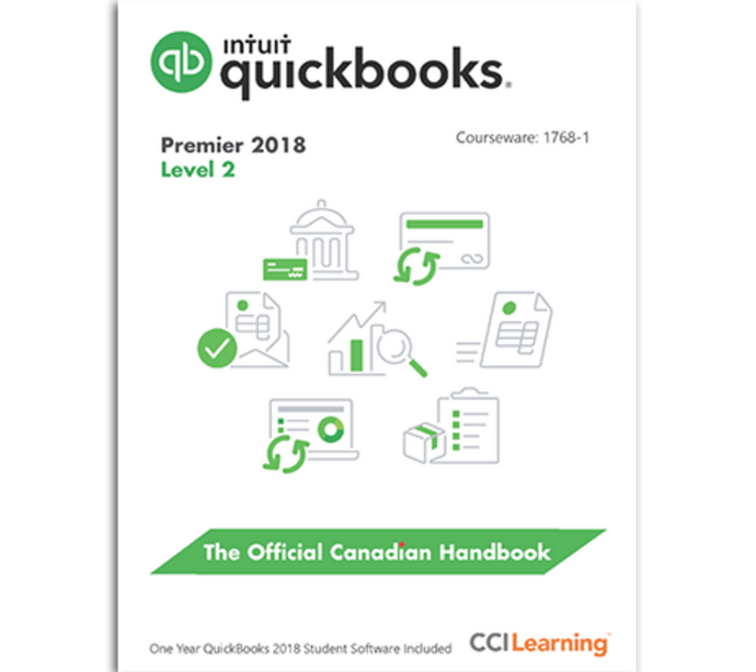 QuickBooks Premier 2018 Level 2 by CCI 9781553325345 *FINAL SALE* [ZZ] *52d