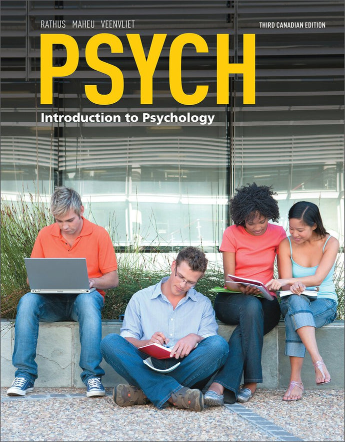 Psych Introduction to Psychology 3rd Edition 9780176582883 (USED:GOOD;chapter review pages are ripped out but not missing) *AVAILABLE FOR NEXT DAY PICK UP* *Z63