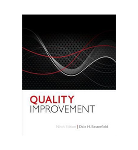 *PRE-ORDER, APPROX 4-6 BUSINESS DAYS* Quality Improvement 9th edition by Dale H. Besterfield 9780132624411 *115b