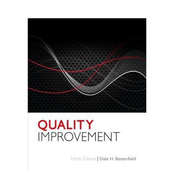 *PRE-ORDER, APPROX 4-6 BUSINESS DAYS* Quality Improvement 9th edition by Dale H. Besterfield 9780132624411 *115b