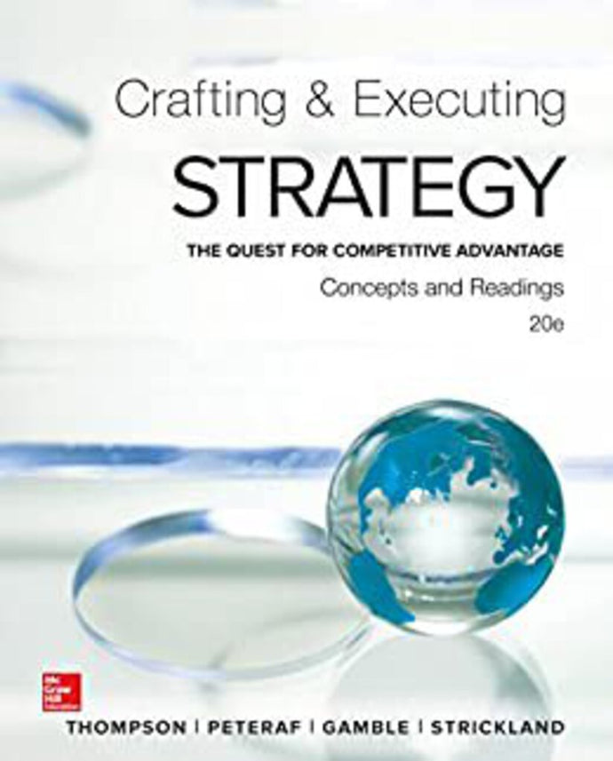 Crafting and Exec 20th edition by Arthur Thompson 9781259297076 (USED:GOOD) *AVAILABLE FOR NEXT DAY PICK UP* *Z25 [ZZ]