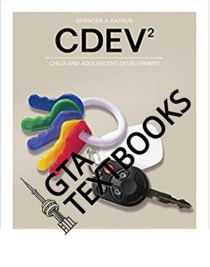 *PRE-ORDER, APPROX 4-6 BUSINESS DAYS* CDEV 2nd edition by Spencer Rathus 9781337116947 *77g