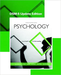 Psychology 2nd Canadian Edition by Scott O. Lilienfeld 9780133793048 (USED:GOOD) *AVAILABLE FOR NEXT DAY PICK UP* *Z60 [ZZ]