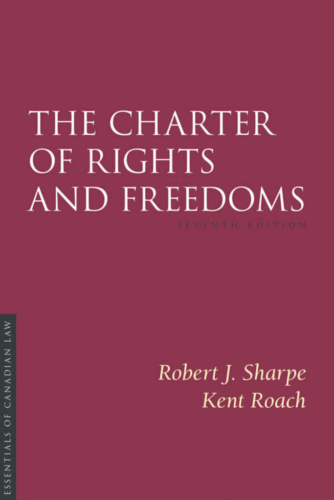 *PRE-ORDER, PENDING RESTOCK* Charter of Rights and Freedoms 7th edition by Sharpe 9781552215784 *83c [ZZ] *FINAL SALE*