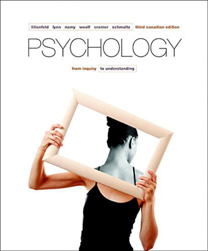 Psychology 3rd Canadian Edition by Scott O. Lilienfeld, Steven J. Lynn 9780133870282 (USED:GOOD: minor water damage,) *AVAILABLE FOR NEXT DAY PICK UP* *Z19 [ZZ]