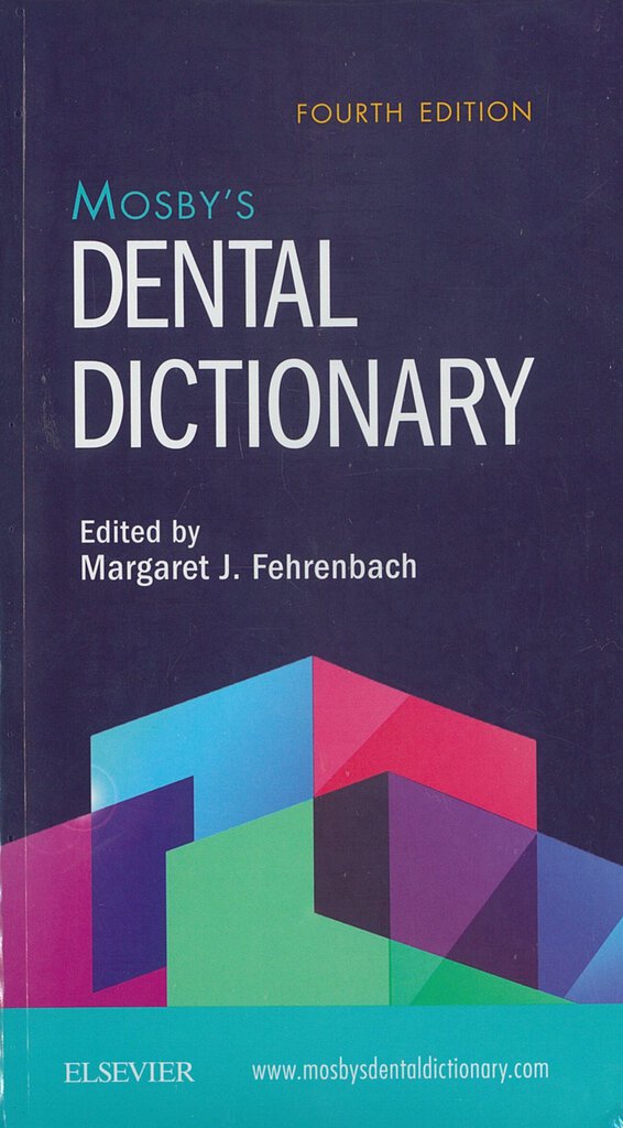 *PRE-ORDER, APPROX 2-3 BUSINESS DAYS* Mosby's Dental Dictionary 4th edition by Elsevier 9780323546355 *105f