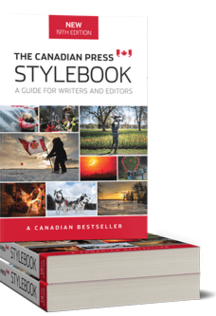 The Canadian Press Stylebook 19th edition by James McCarten 9780920009604 *59g [ZZ]