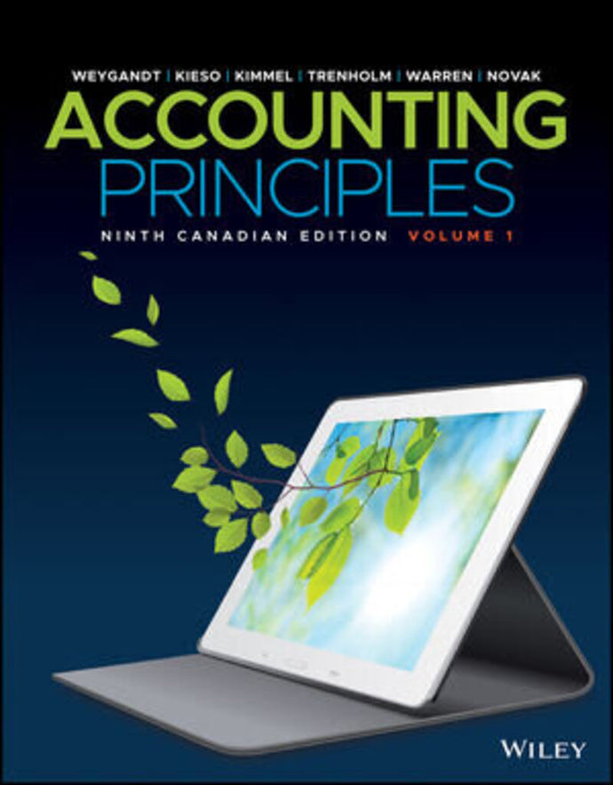 Accounting Principles Volume 1 9th Canadian edition +WileyPLUS Next Gen Card 1SEM by Weygandt LOOSELEAF PKG 9781119786887 *111g [ZZ]