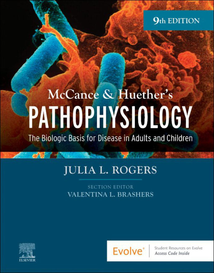 *PRE-ORDER, APPROX 2-3 BUSINESS DAYS* McCance & Huether's Pathophysiology: The Biologic Basis for Disease in Adults and Children 9th edition by Julia Rogers 9780323789875 *80e