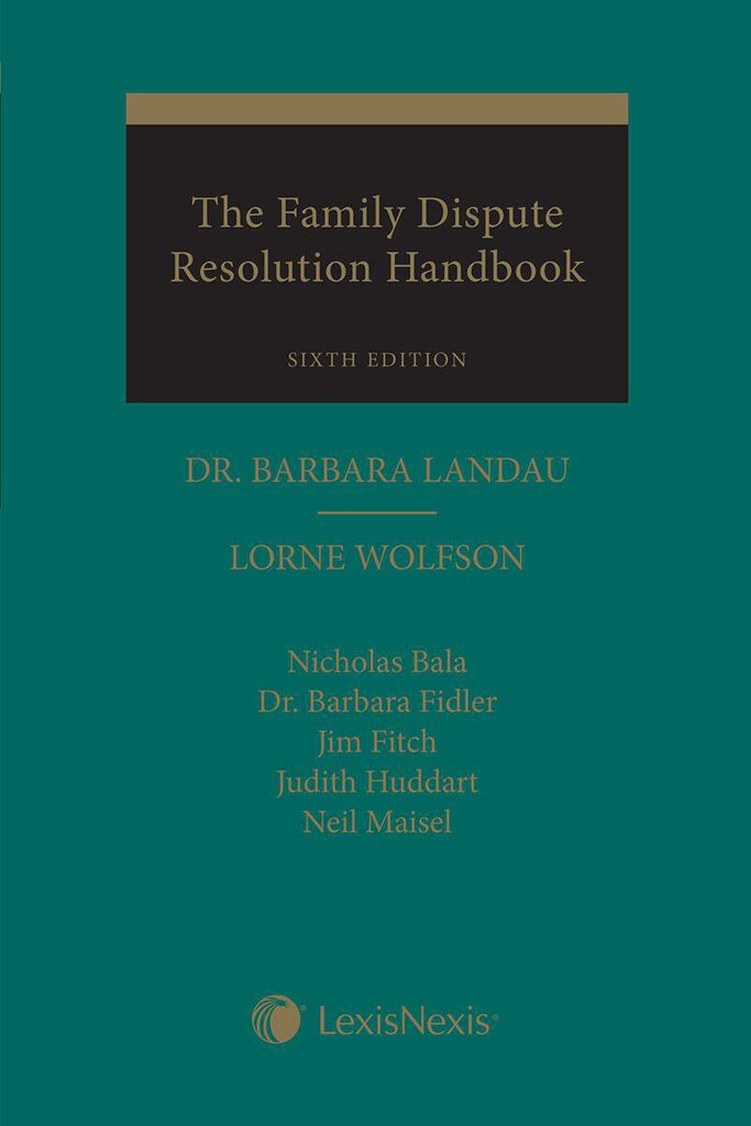 The Family Dispute Resolution Handbook 6th Edition + USB by Barbara Landau 9780433495369 *87e [ZZ]