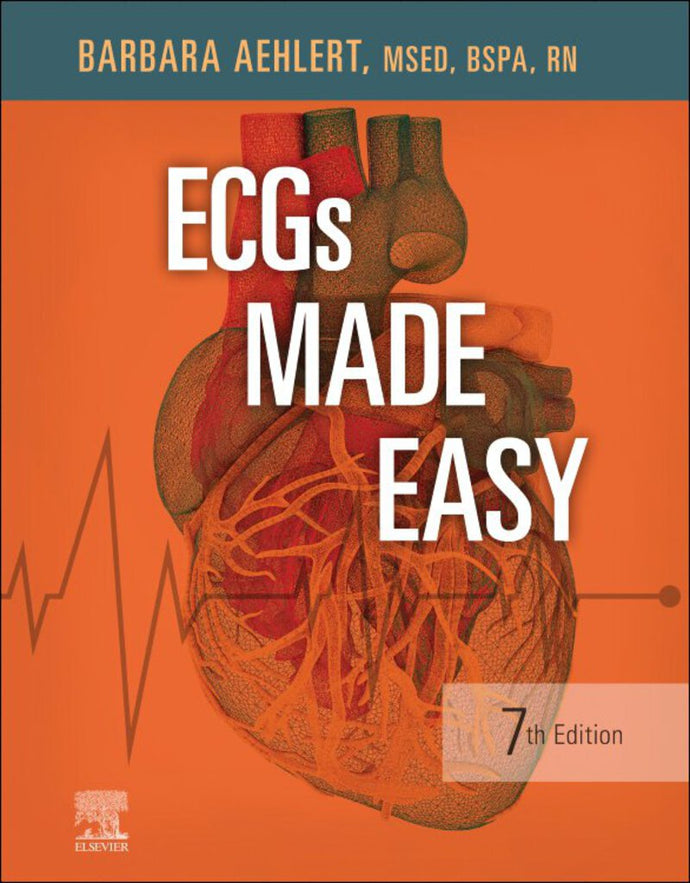 ECGs Made Easy 7th edition by Aehlert 9780323794251 *77a