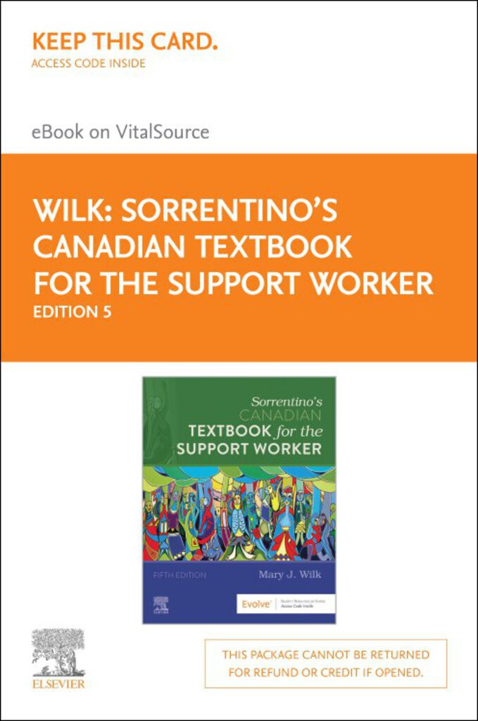 Ebook Access Code for Wilk Sorrentino's CanadianTextbook for the Support Worker 5th Edition *FR1 [ZZ]