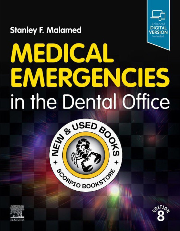 Medical Emergencies in the Dental Office 8th Edition by Stanley F. Malamed 9780323776158 (USED:VERYGOOD; access code unused) *A38 [ZZ]
