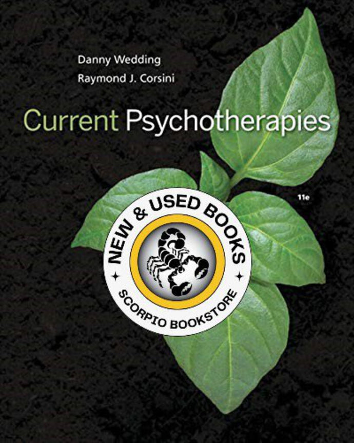 *PRE-ORDER, APPROX 4-6 BUSINESS DAYS* Current Psychotherapies 11th edition by Danny Wedding 9781305865754 *26a [ZZ]