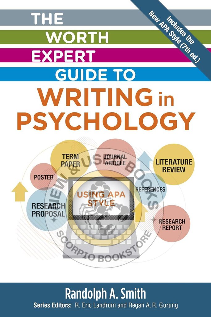 Writing in Psychology by Randolph A. Smith 9781319021412 (USED:VERYGOOD) *69d [ZZ]